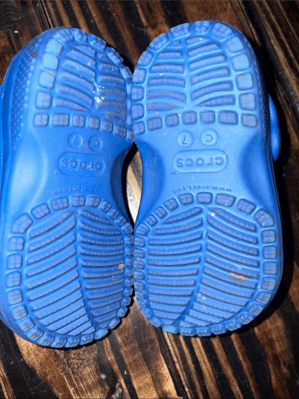 CROCS Classic Clog Kids - Bright Blue - Picture 2 of 5